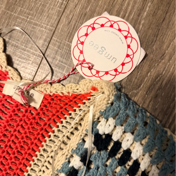 Umgee Multicolor Crochet Vest - Picture 4 of 8